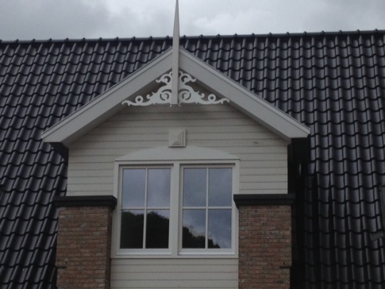 Afgewerkte dakopbouw
