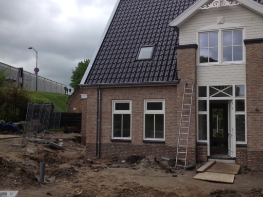 Door ons gebouwde woning